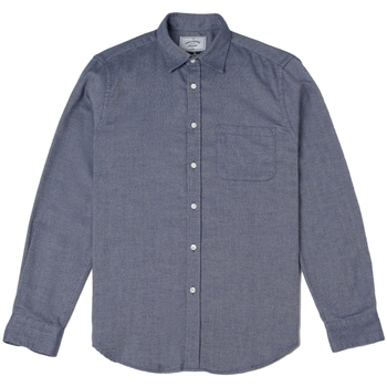 textil Hombre Camisas manga larga Portuguese Flannel Espiga Shirt - Blue Azul