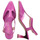 Zapatos Mujer Zapatos de tacón Hispanitas ZAPATO CALLE MUJER  HV232557 Rosa