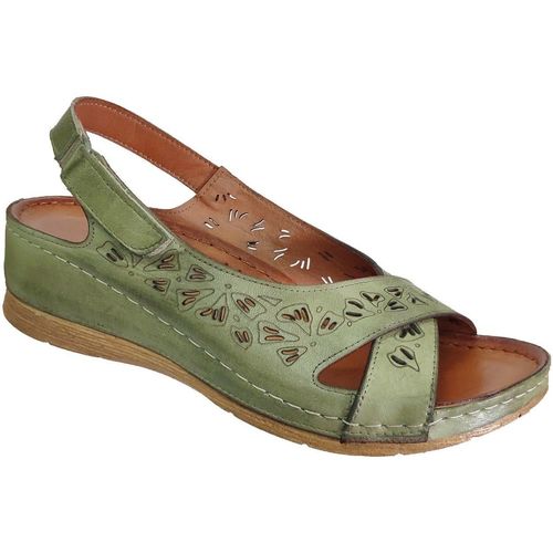 Zapatos Mujer Sandalias Karyoka Palma Verde