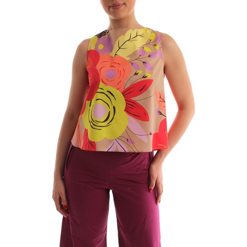 textil Mujer Tops / Blusas Niu' PE23608T029 Beige