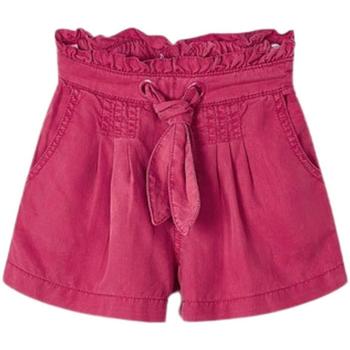 textil Niña Shorts / Bermudas Mayoral Pantalon corto fluido Rosa