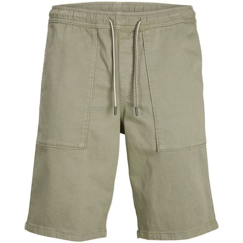 textil Hombre Shorts / Bermudas Jack & Jones 12229946 JOGGER AMA-DEEP LICHEN Verde