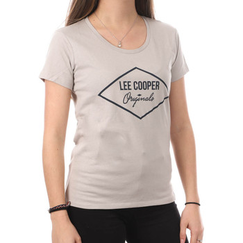 textil Mujer Camisetas manga corta Lee Cooper  Gris
