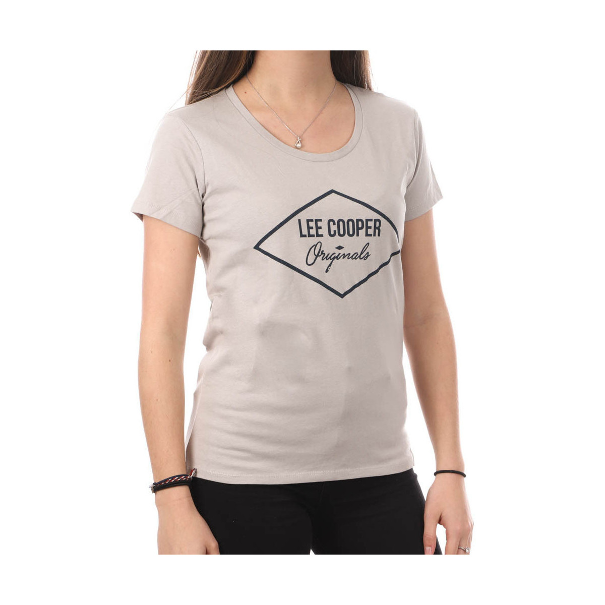 textil Mujer Tops y Camisetas Lee Cooper  Gris