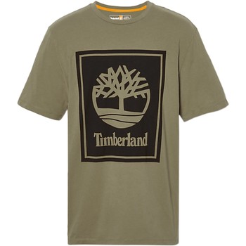 textil Hombre Camisetas manga corta Timberland 208543 Verde