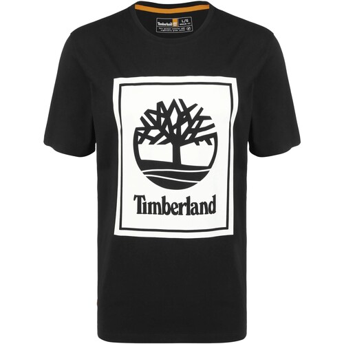 textil Hombre Camisetas manga corta Timberland 208597 Negro
