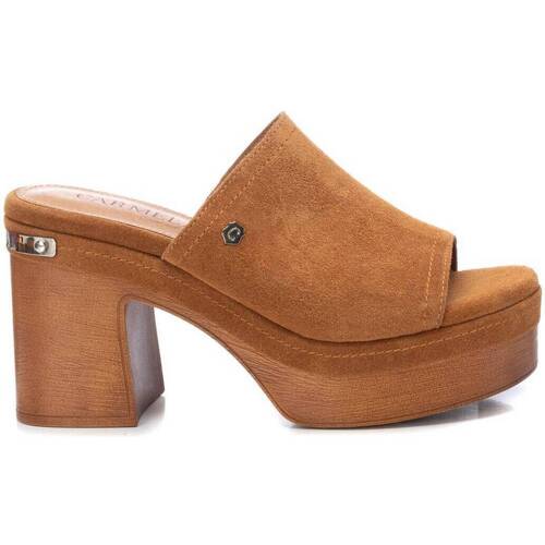 Zapatos Mujer Zuecos (Mules) Carmela 16067701 Marrón