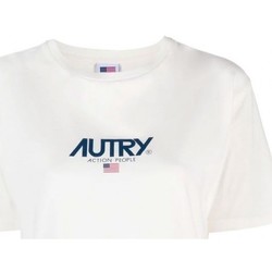 textil Mujer Camisetas manga corta Autry Autry T-shirt Iconic 2341 Action White Blanco