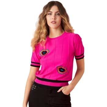 textil Mujer Jerséis Minueto Knit Kiss - Pink Rosa