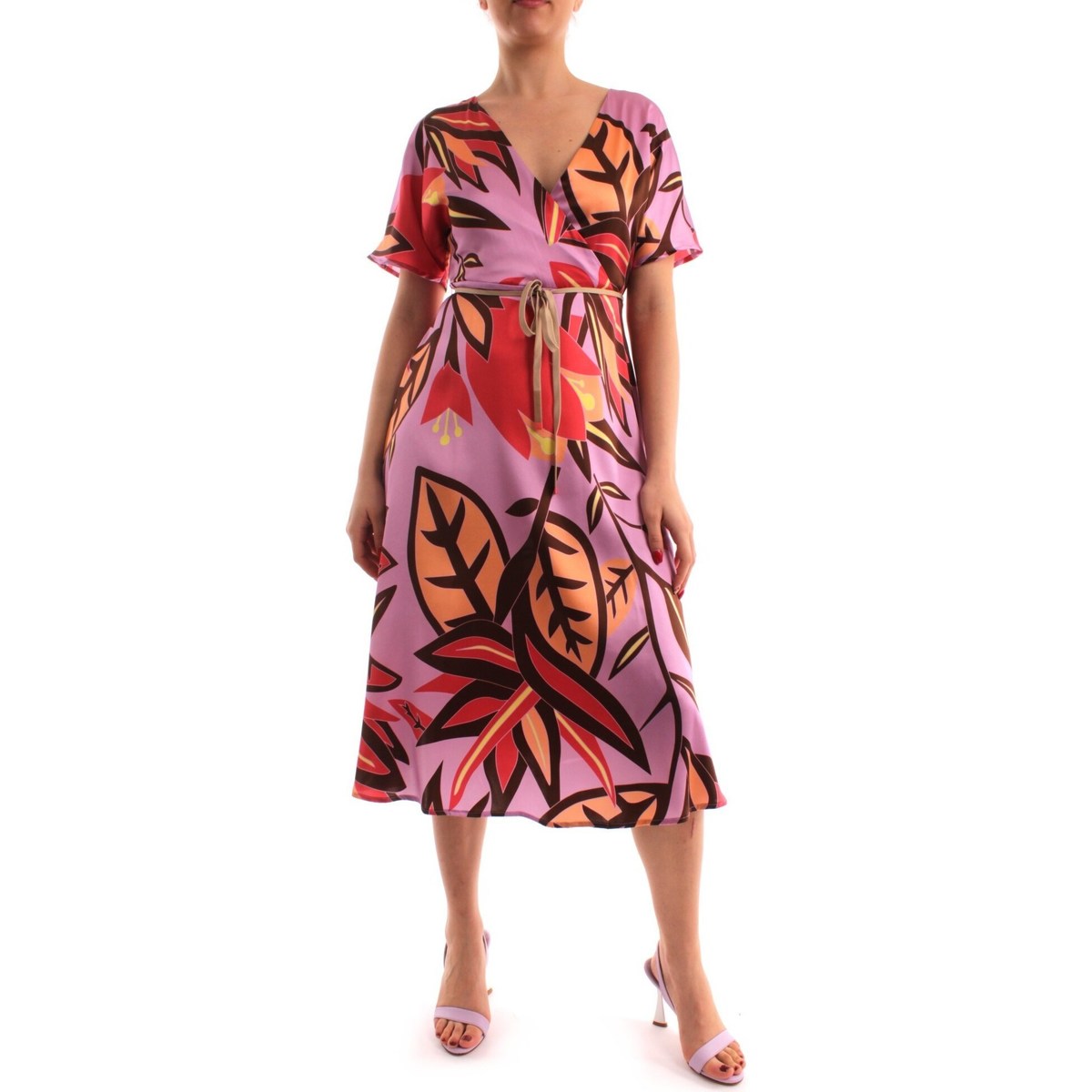 textil Mujer Pantalón de traje Niu' PE23127T000 Violeta