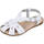 Zapatos Niña Sandalias L&R Shoes LR15084-G Blanco