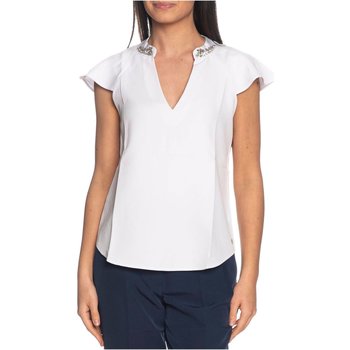 textil Tops y Camisetas Guess W3GH79 WB4H2 - Mujer Blanco
