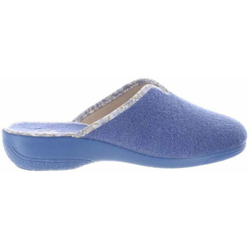Zapatos Mujer Pantuflas Cabrera Zapatilla casa -5355 para mujer color azul 19