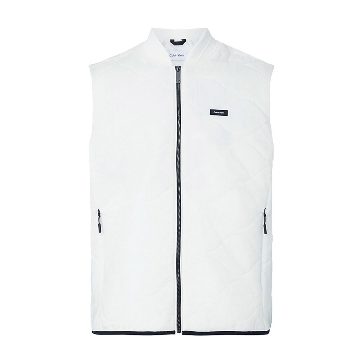 textil Hombre Chaleco de traje Calvin Klein Jeans K10K110679 Blanco