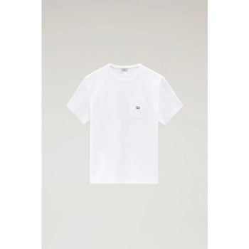 textil Hombre Tops y Camisetas Woolrich 38596-25905 Blanco