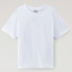 textil Mujer Tops y Camisetas Woolrich WWTE0070FR Blanco