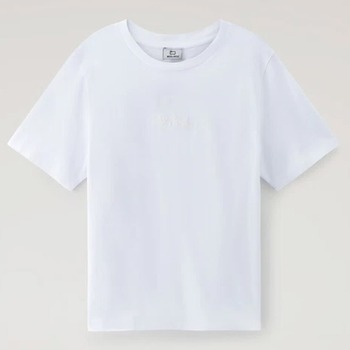 textil Mujer Tops y Camisetas Woolrich 38598-25909 Blanco