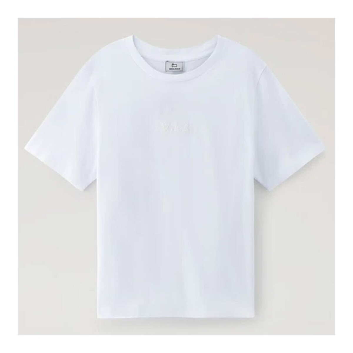 textil Mujer Tops y Camisetas Woolrich WWTE0070FR Blanco