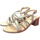 Zapatos Mujer Sandalias 24 Hrs 25681 Beige