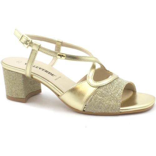 Zapatos Mujer Sandalias Valleverde VAL-E23-28216-PL Oro