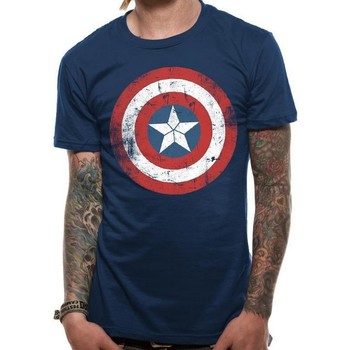 textil Camisetas manga larga Captain America  Rojo