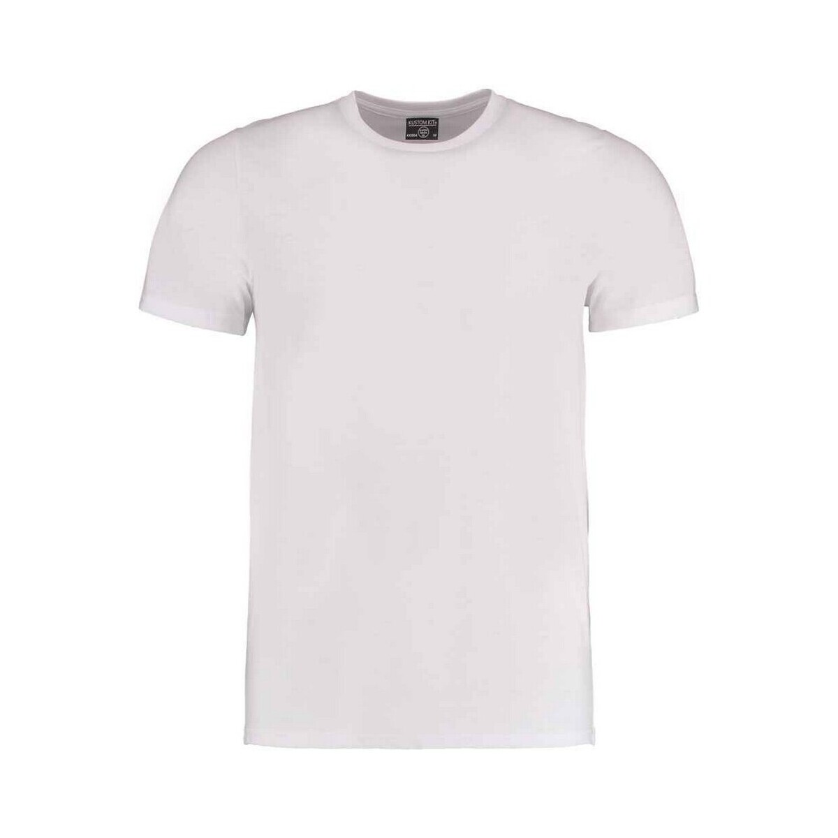 textil Hombre Camisetas manga larga Kustom Kit K504 Blanco