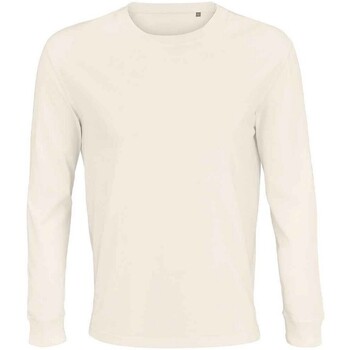 textil Camisetas manga larga Sols Pioneer Blanco