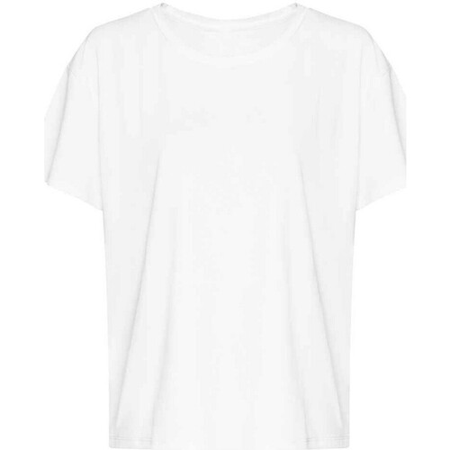 textil Mujer Camisetas manga larga Awdis Cool PC5212 Blanco