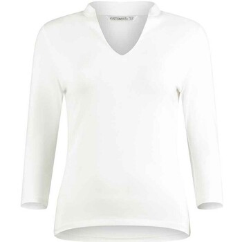 textil Mujer Camisetas manga larga Kustom Kit K785 Blanco
