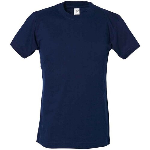 textil Niños Camisetas manga larga Tee Jays Power Azul