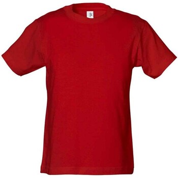 textil Niños Camisetas manga larga Tee Jays  Rojo