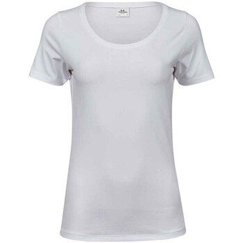 textil Mujer Camisetas manga larga Tee Jays  Blanco