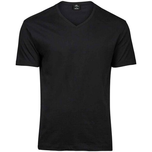 textil Hombre Camisetas manga larga Tee Jays PC5231 Negro