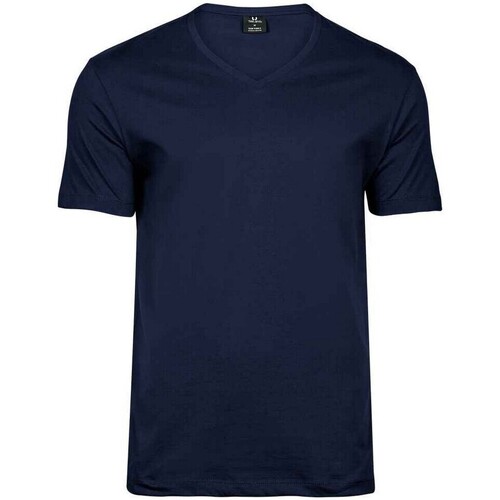 textil Hombre Camisetas manga larga Tee Jays PC5231 Azul