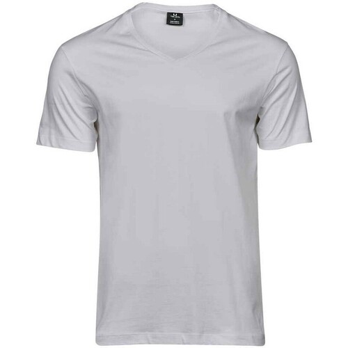 textil Hombre Camisetas manga larga Tee Jays Sof Blanco