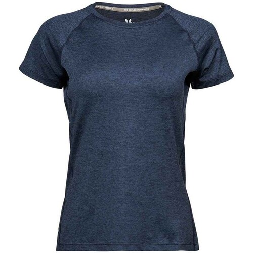 textil Mujer Camisetas manga larga Tee Jays PC5232 Azul