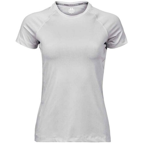 textil Mujer Camisetas manga larga Tee Jays PC5232 Blanco