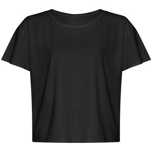 textil Mujer Camisetas manga larga Awdis RW8781 Negro