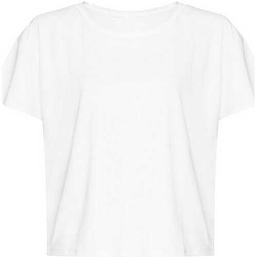 textil Mujer Camisetas manga larga Awdis RW8781 Blanco