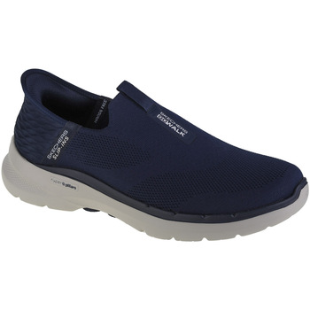 Zapatos Hombre Zapatillas bajas Skechers Slip-Ins: GO WALK 6 - Easy On Azul