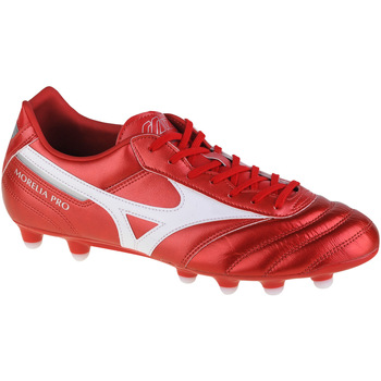 Zapatos Hombre Fútbol Mizuno Morelia II Pro MD Rojo
