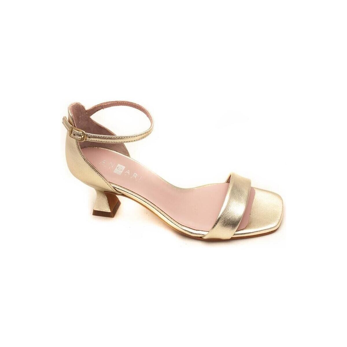 Zapatos Mujer Sandalias Angari 46474-95 Oro