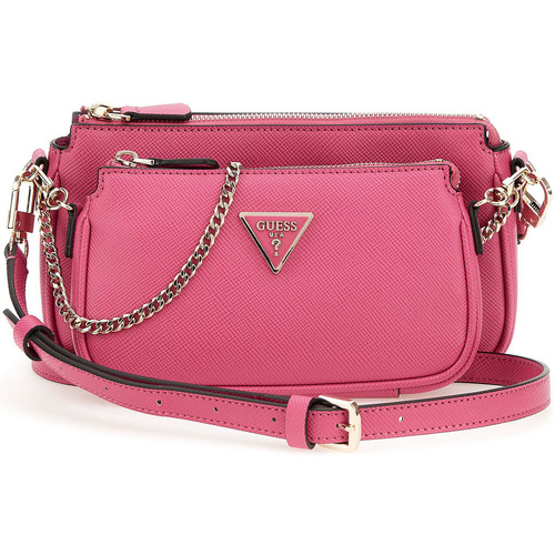 Bolsos Mujer Bolso Guess BOLSO NOELLE DBL POUCH  MUJER Rosa