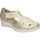 Zapatos Mujer Sandalias Pitillos 2602 Oro
