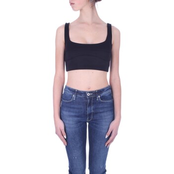 textil Mujer Tops / Blusas Calvin Klein Jeans K20K205211 Negro