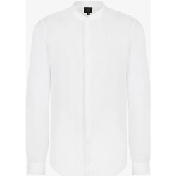 textil Hombre Camisas manga larga EAX 8NZC66ZNCFZ Blanco