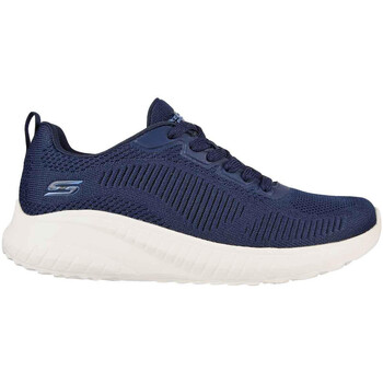 Zapatos Mujer Derbie & Richelieu Skechers 117209 BOBS SPORT SQUAD CHAOS - FACE OFF Azul