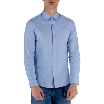 textil Hombre Camisas manga larga EAX 8NZCGBZ8ANZ Azul