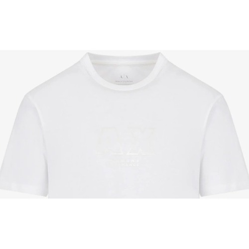 textil Hombre Tops y Camisetas EAX 3RZTCGZJ3VZ Blanco