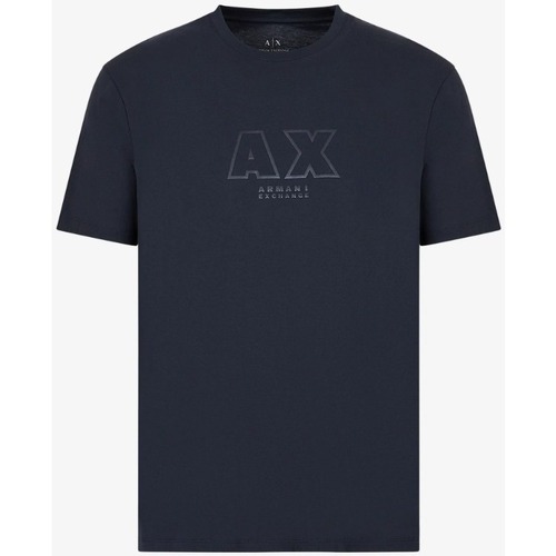 textil Hombre Tops y Camisetas EAX 3RZTCGZJ3VZ Azul